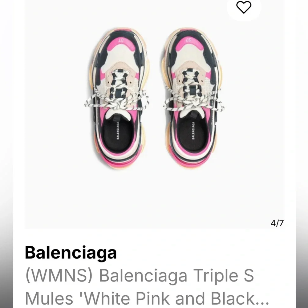 Balenciaga triple S sneaker mule